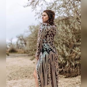 Royal Sequin Duster 👑